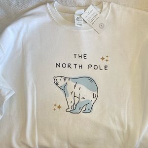 NEW -Christmas sweatshirt -L